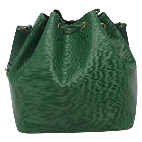 LOUIS VUITTON Epi Petit Noe Shoulder Bag Green M44104 LV Auth 134513 - Picture 3 of 14